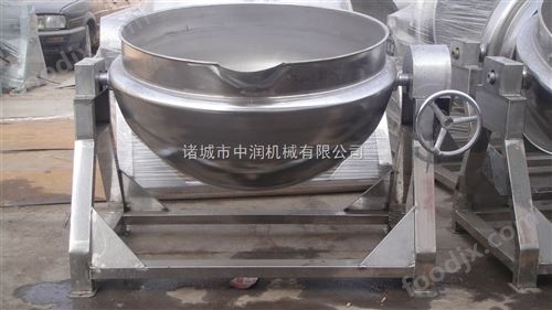 供应蒸汽全钢全新可倾食品饮料加工制药酿造蒸煮消毒配制夹层锅